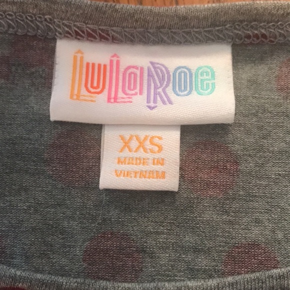 🆕 LuLaRoe •Disney• Minnie Mouse Polka Dot Irma Tunic - Picture 5 of 8